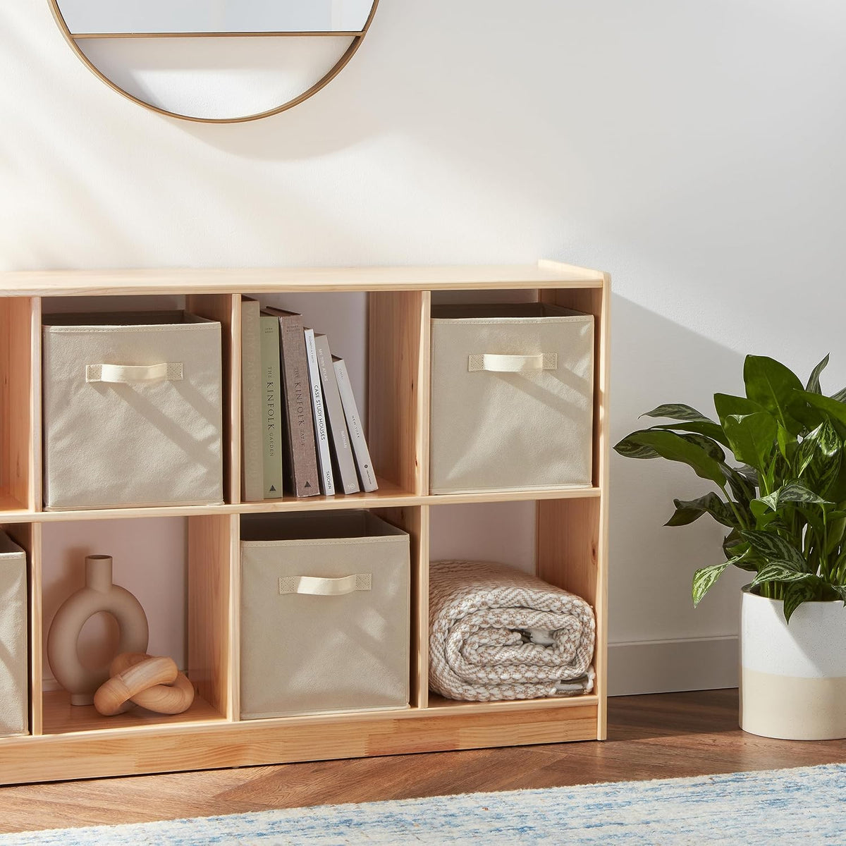 Amazon Basics Collapsible Fabric Storage Cubes Organizer