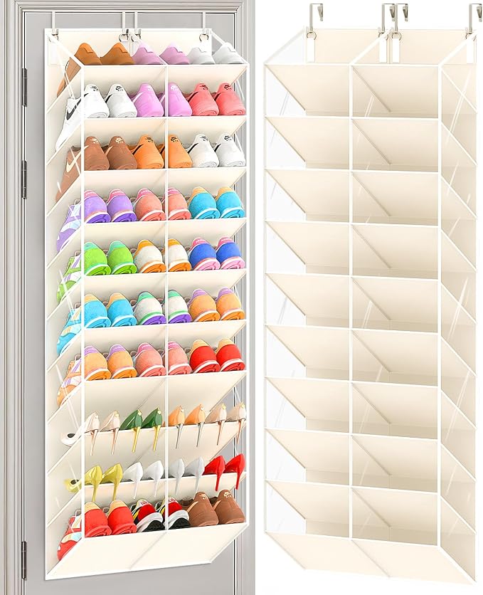 20-30 Pairs Over the Door Shoe Organizer