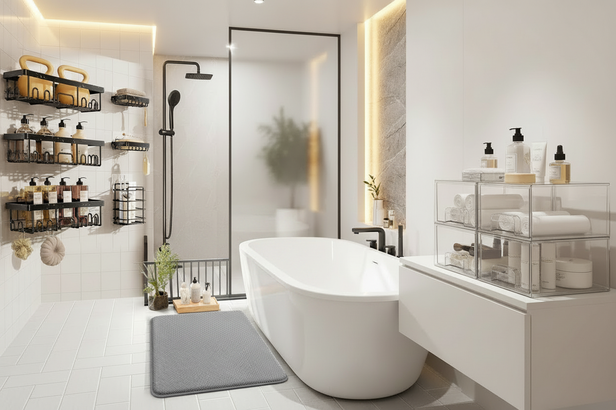 Small Bathroom? No Problem! 7 Space-Saving Solutions