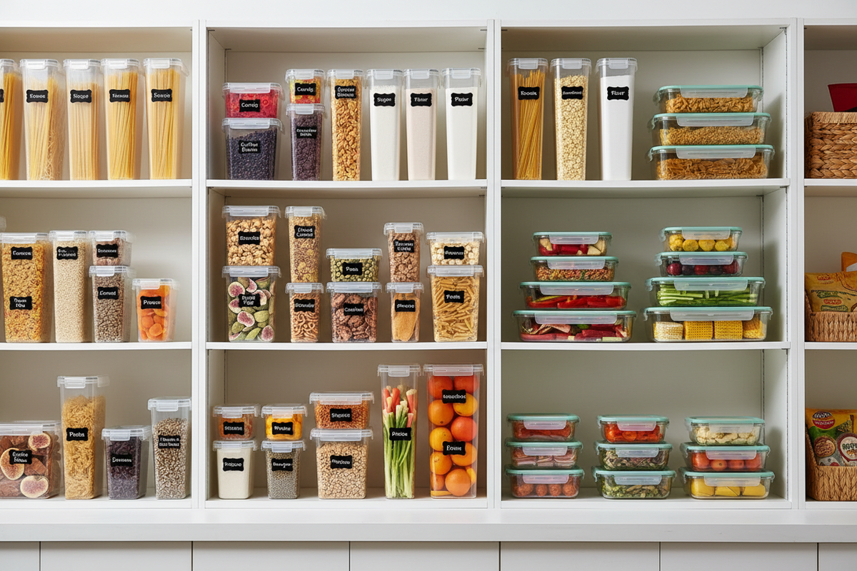 How to Keep Your Kitchen Clutter-Free with Food Storage Containers