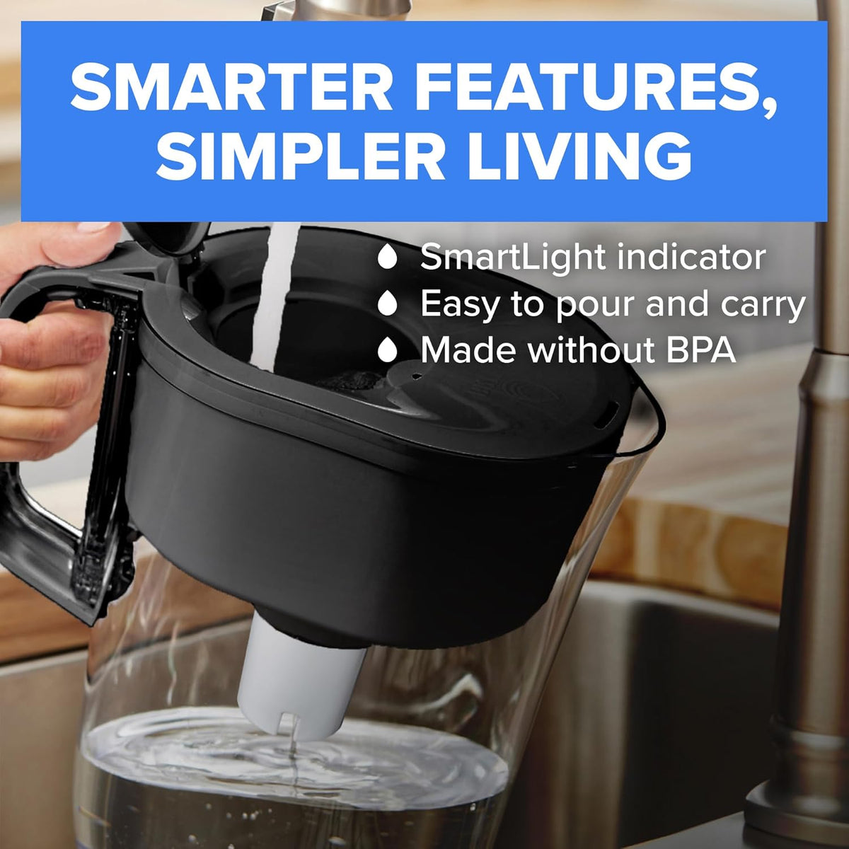Brita Small 6 Cup Water Filter Pitcher