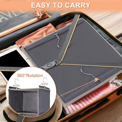 BOOMIBOO Hanging Closet Organize and Shelves