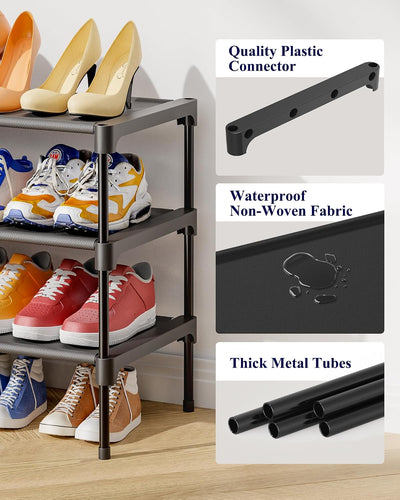 Kitsure Shoe Rack - Non-Woven Shoe Rack