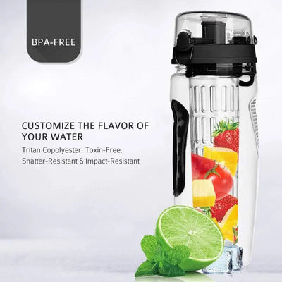 32Oz Fruit Infusing Infuser Water Bottle Water Fruit Bottle