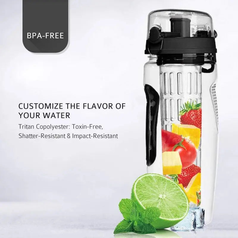 32Oz Fruit Infusing Infuser Water Bottle Water Fruit Bottle
