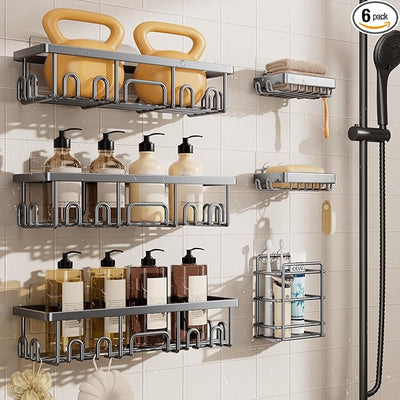 Veken Shower Caddy 6-Pack