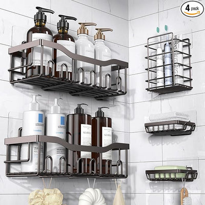 EUDELE Adhesive Shower Caddy