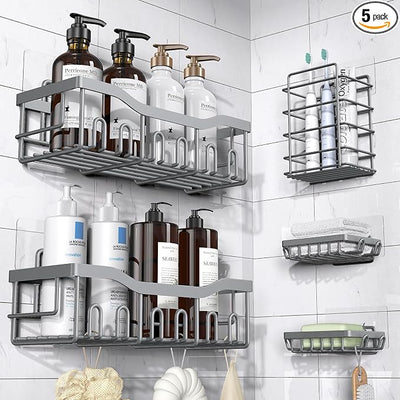 EUDELE Adhesive Shower Caddy