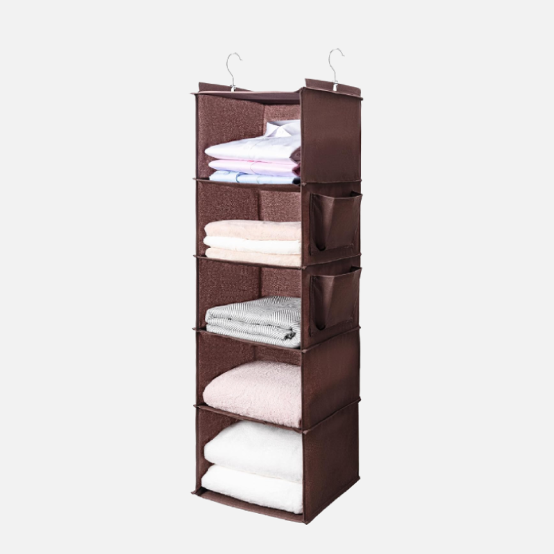 BOOMIBOO Hanging Closet Organize and Shelves