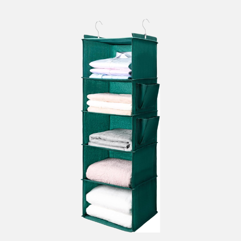 BOOMIBOO Hanging Closet Organize and Shelves