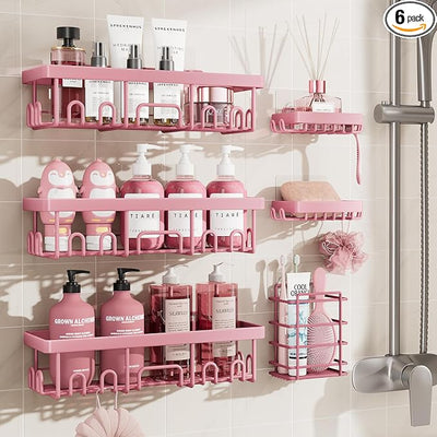 Veken Shower Caddy 6-Pack