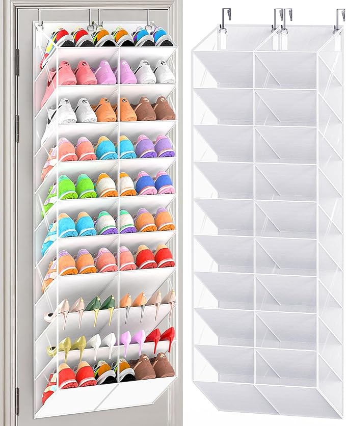 20-30 Pairs Over the Door Shoe Organizer