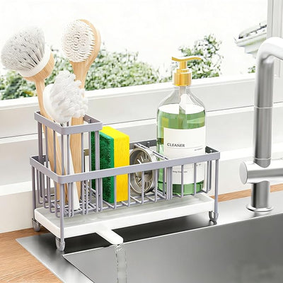 Cisily Sponge Holder for Kitchen Sink, Sink