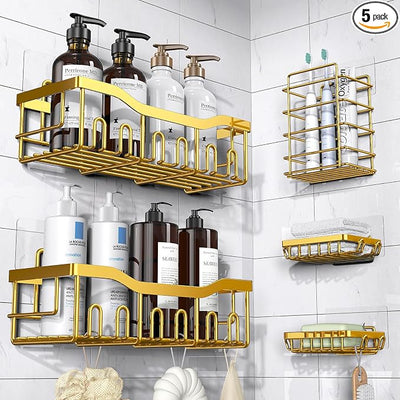 EUDELE Adhesive Shower Caddy
